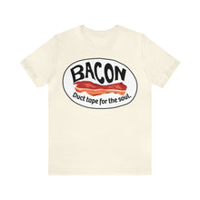 Load image into Gallery viewer, Bacon, Duct Tape for the Soul Premium T-Shirt, Foodie Gift