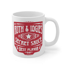 Load image into Gallery viewer, Secret Sauce Red Label Mug, Ruth & Idgie, Fried Green Tomatoes