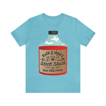 Load image into Gallery viewer, Ruth & Idgie's Secret Sauce Bottle Premium T-Shirt, Fried Green Tomatoes, Whistle Stop Cafe, Southern