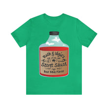 Load image into Gallery viewer, Ruth & Idgie's Secret Sauce Bottle Premium T-Shirt, Fried Green Tomatoes, Whistle Stop Cafe, Southern