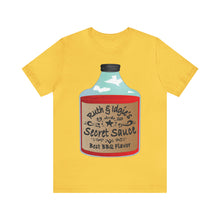 Load image into Gallery viewer, Ruth & Idgie's Secret Sauce Bottle Premium T-Shirt, Fried Green Tomatoes, Whistle Stop Cafe, Southern