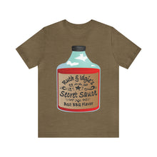 Load image into Gallery viewer, Ruth & Idgie's Secret Sauce Bottle Premium T-Shirt, Fried Green Tomatoes, Whistle Stop Cafe, Southern