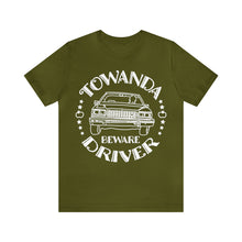 Load image into Gallery viewer, Towanda Driver Premium T-Shirt, Beware, Fried Green Tomatoes