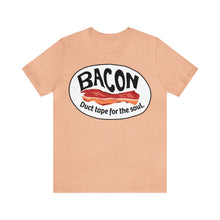 Load image into Gallery viewer, Bacon, Duct Tape for the Soul Premium T-Shirt, Foodie Gift
