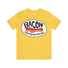 Load image into Gallery viewer, Bacon, Duct Tape for the Soul Premium T-Shirt, Foodie Gift