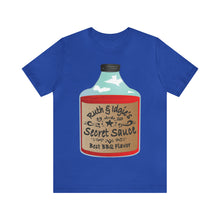 Load image into Gallery viewer, Ruth & Idgie's Secret Sauce Bottle Premium T-Shirt, Fried Green Tomatoes, Whistle Stop Cafe, Southern