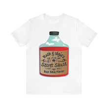 Load image into Gallery viewer, Ruth & Idgie's Secret Sauce Bottle Premium T-Shirt, Fried Green Tomatoes, Whistle Stop Cafe, Southern