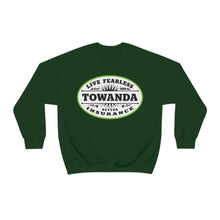 Load image into Gallery viewer, TOWANDA Fearless Sweatshirt, Fried Green Tomatoes, Girl Power, Live Brave, Woman Strong