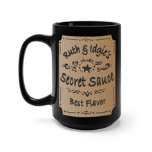Load image into Gallery viewer, Ruth & Idgie's Secret Sauce Mug | Best Flavor, 15 oz, Whistle Stop Cafe, Friends Gift