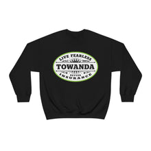 Load image into Gallery viewer, TOWANDA Fearless Sweatshirt, Fried Green Tomatoes, Girl Power, Live Brave, Woman Strong