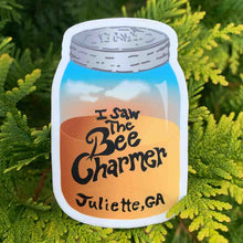 Load image into Gallery viewer, Bee Charmer, Mason Jar Honey - Premium Stickers & Magnets | Fried Green Tomatoes
