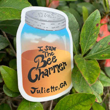 Load image into Gallery viewer, Bee Charmer, Mason Jar Honey - Premium Stickers & Magnets | Fried Green Tomatoes