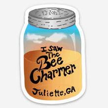 Load image into Gallery viewer, Bee Charmer, Mason Jar Honey - Premium Stickers & Magnets | Fried Green Tomatoes