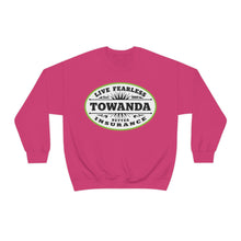 Load image into Gallery viewer, TOWANDA Fearless Sweatshirt, Fried Green Tomatoes, Girl Power, Live Brave, Woman Strong