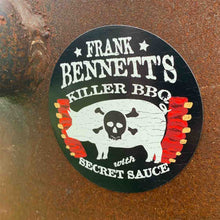 Load image into Gallery viewer, Killer BBQ Premium Stickers & Magnets, Frank Bennett, Secret Sauce, Fried Green Tomatoes