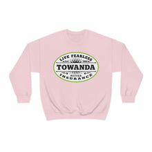 Load image into Gallery viewer, TOWANDA Fearless Sweatshirt, Fried Green Tomatoes, Girl Power, Live Brave, Woman Strong