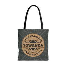 Load image into Gallery viewer, TOWANDA Live Fearless Tote Bag, Fried Green Tomatoes