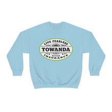 Load image into Gallery viewer, TOWANDA Fearless Sweatshirt, Fried Green Tomatoes, Girl Power, Live Brave, Woman Strong