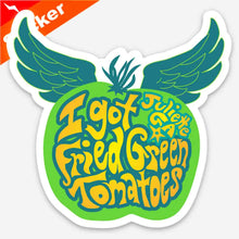 Load image into Gallery viewer, Flying Tomato - stickers, magnets - Fried Green Tomatoes