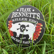 Load image into Gallery viewer, Killer BBQ Premium Stickers & Magnets, Frank Bennett, Secret Sauce, Fried Green Tomatoes