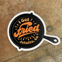 Load image into Gallery viewer, Frying Pan - Premium Stickers & Magnets | Fried Green Tomatoes