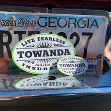 Load image into Gallery viewer, TOWANDA Fearless Insurance - Premium Stickers & Magnets | Fried Green Tomatoes