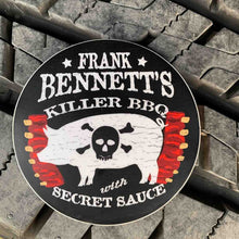 Load image into Gallery viewer, Killer BBQ Premium Stickers & Magnets, Frank Bennett, Secret Sauce, Fried Green Tomatoes