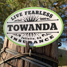 Load image into Gallery viewer, TOWANDA Fearless Insurance - Premium Stickers & Magnets | Fried Green Tomatoes