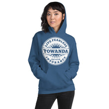 Load image into Gallery viewer, Towanda Fleece Hoodie, Live Fearless Insurance, Fried Green Tomatoes