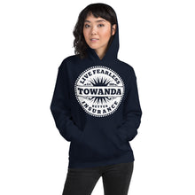Load image into Gallery viewer, Towanda Fleece Hoodie, Live Fearless Insurance, Fried Green Tomatoes