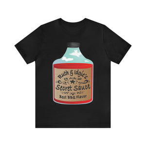 Ruth & Idgie's Secret Sauce Bottle Premium T-Shirt, Fried Green Tomatoes, Whistle Stop Cafe, Southern