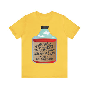 Ruth & Idgie's Secret Sauce Bottle Premium T-Shirt, Fried Green Tomatoes, Whistle Stop Cafe, Southern