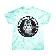 Load image into Gallery viewer, Whistle Stop Train Tie Dye T-Shirt, Fried Green Tomatoes, Whistle Stop Cafe