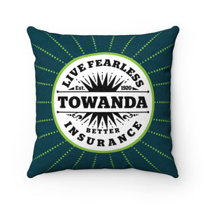 TOWANDA Better Insurance Classic Fleece Pillow, Live Fearless, Fried Green Tomatoes, Friendship Gift, Girl Power