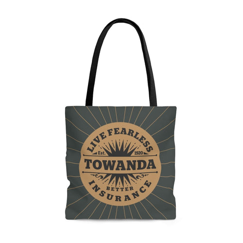 TOWANDA Live Fearless Tote Bag, Fried Green Tomatoes