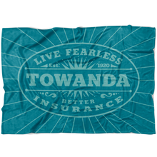 Load image into Gallery viewer, Live Fearless TOWANDA - Fleece Blanket