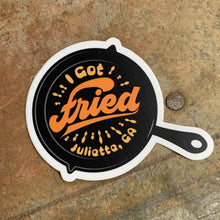 Load image into Gallery viewer, Frying Pan - Premium Stickers &amp; Magnets | Fried Green Tomatoes