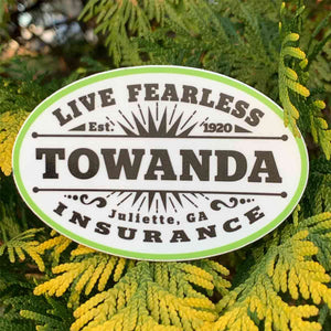 TOWANDA Fearless Insurance - Premium Stickers & Magnets | Fried Green Tomatoes